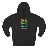 Load image into Gallery viewer, "Teach Compassion. Teach Kindness. Teach Confidence." 3 - Lane Seven LS14001 Premium Hooded Sweatshirt