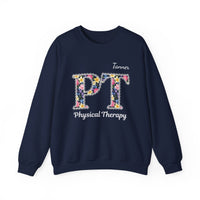 Load image into Gallery viewer, "Physical Therapy" 18a - Gildan 18000 Crewneck Sweatshirt - PERSONALIZED