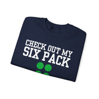 Load image into Gallery viewer, "Check Out My Six Pack" 1 - Gildan 18000 Crewneck Sweatshirt