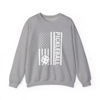 Load image into Gallery viewer, "Pickleball Flag" 1 - Gildan 18000 Crewneck Sweatshirt