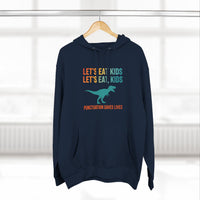 Load image into Gallery viewer, "Let's Eat Kids. Let's Eat, Kids." 1 - Punctuation Saves Lives - Lane Seven LS14001 Premium Hooded Sweatshirt