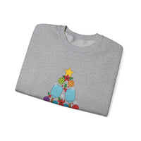 Load image into Gallery viewer, "Pickleball Christmas Tree" 1 - Gildan 18000 Crewneck Sweatshirt