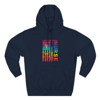 Load image into Gallery viewer, "Nurse Live Love Heal" 2 - Lane Seven LS14001 Premium Hooded Sweatshirt