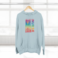 Load image into Gallery viewer, "Nurse Live Love Heal" 2 - Lane Seven LS14001 Premium Hooded Sweatshirt