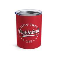 Load image into Gallery viewer, "Livin' That Pickleball Life" 2 - Tumbler 10oz