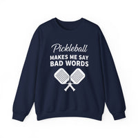 Load image into Gallery viewer, "Pickleball Makes Me Say Bad Words" 1 - Gildan 18000 Crewneck Sweatshirt