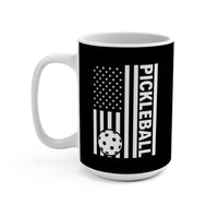 Load image into Gallery viewer, "Pickleball Flag" 1 - Ceramic Mug 15oz - PERSONALIZED