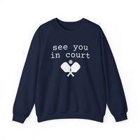 Load image into Gallery viewer, "See You In Court" 1 - Gildan 18000 Crewneck Sweatshirt