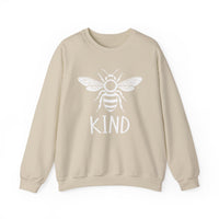 Load image into Gallery viewer, "Bee Kind" 1 - Gildan 18000 Crewneck Sweatshirt