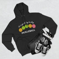 Load image into Gallery viewer, "It's a Good Day To Play Pickleball" 2 - Lane Seven LS14001 Premium Hooded Sweatshirt