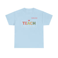 Load image into Gallery viewer, "Teach Them To Be Kind" 1 - Gildan 5000 Heavy Cotton Tee - PERSONALIZED