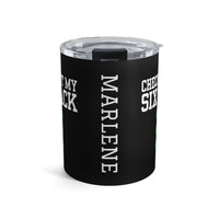 Load image into Gallery viewer, "Check Out My Six Pack" 1 - Tumbler 10oz - PERSONALIZED
