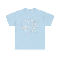 Load image into Gallery viewer, "Nurse Heart Stethoscope" 4 - Gildan 5000 Heavy Cotton Tee - PERSONALIZED