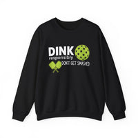 Load image into Gallery viewer, "Dink Responsibly Don't Get Smashed" 1 - Gildan 18000 Crewneck Sweatshirt