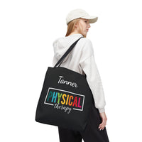 Load image into Gallery viewer, "Physical Therapy" 08a - Canvas Tote 18" x 18" - PERSONALIZED