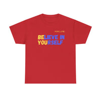 Load image into Gallery viewer, "Believe In Yourself BE YOU" 5 - Gildan 5000 Heavy Cotton Tee - PERSONALIZED