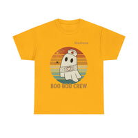 Load image into Gallery viewer, "Boo Boo Crew" 1 - Gildan 5000 Heavy Cotton Tee - PERSONALIZED