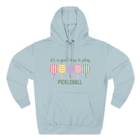 Load image into Gallery viewer, "It's a Good Day To Play Pickleball" 1 - Lane Seven LS14001 Premium Hooded Sweatshirt
