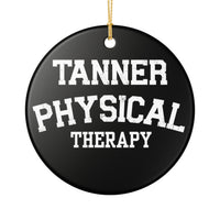 Load image into Gallery viewer, "Physical Therapy" 04b - 3 inch Ceramic Ornament - PERSONALIZED
