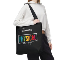 Load image into Gallery viewer, "Physical Therapy" 08a - Canvas Tote 18" x 18" - PERSONALIZED