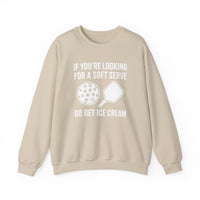 Load image into Gallery viewer, "If You're Looking For a Soft Serve Go Get Ice Cream" 1 - Gildan 18000 Crewneck Sweatshirt