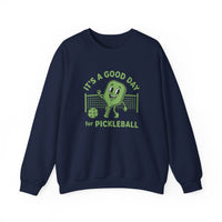 Load image into Gallery viewer, "It's a Good Day To Play Pickleball" 5 - Gildan 18000 Crewneck Sweatshirt