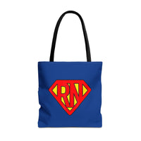 Load image into Gallery viewer, "RN Superhero Shield" 1 - Canvas Tote 18" x 18"