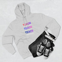 Load image into Gallery viewer, "Teach Compassion. Teach Kindness. Teach Confidence." 2 - Lane Seven LS14001 Premium Hooded Sweatshirt