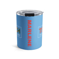 Load image into Gallery viewer, "Teach Them To Be Kind" 1 - Tumbler 10oz - PERSONALIZED