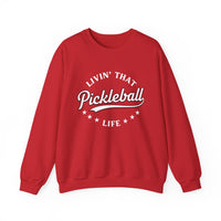 Load image into Gallery viewer, "Livin' That Pickleball Life" 2 - Gildan 18000 Crewneck Sweatshirt