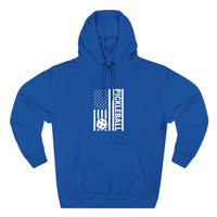 Load image into Gallery viewer, "Pickleball Flag" 1 - Lane Seven LS14001 Premium Hooded Sweatshirt