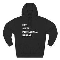 Load image into Gallery viewer, "Eat Sleep Pickleball Repeat" 1 - Lane Seven LS14001 Premium Hooded Sweatshirt