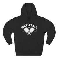 Load image into Gallery viewer, "Pickleball Crossed Paddles" 1 - Lane Seven LS14001 Premium Hooded Sweatshirt