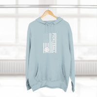 Load image into Gallery viewer, "Pickleball Flag" 1 - Lane Seven LS14001 Premium Hooded Sweatshirt