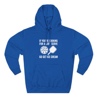 Load image into Gallery viewer, "If You're Looking For A Soft Serve Go Get Ice Cream" 1 - Lane Seven LS14001 Premium Hooded Sweatshirt