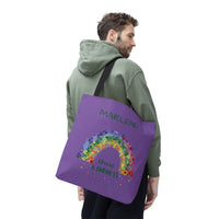 Load image into Gallery viewer, "Choose Kindness" 3 - Canvas Tote 18" x 18" - PERSONALIZED