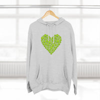 Load image into Gallery viewer, "Pickleballs Heart" 1 - Lane Seven LS14001 Premium Hooded Sweatshirt