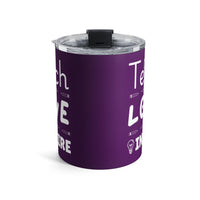 Load image into Gallery viewer, "Teach Love Inspire" 2 - Tumbler 10oz - PERSONALIZED