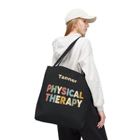 Load image into Gallery viewer, "Physical Therapy" 12a - Canvas Tote 18" x 18" - PERSONALIZED