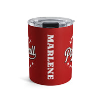 Load image into Gallery viewer, "Livin' That Pickleball Life" 2 - Tumbler 10oz - PERSONALIZED