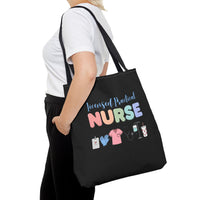 Load image into Gallery viewer, "Licensed Practical Nurse" 2 - Canvas Tote 18" x 18"