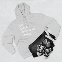 Load image into Gallery viewer, "Eat Sleep Pickleball Repeat" 1 - Lane Seven LS14001 Premium Hooded Sweatshirt