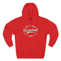 Load image into Gallery viewer, "Livin' That Pickleball Life" 2 - Lane Seven LS14001 Premium Hooded Sweatshirt