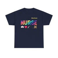 Load image into Gallery viewer, "Nurse Tools" 1 - Gildan 5000 Heavy Cotton Tee - PERSONALIZED