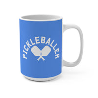 Load image into Gallery viewer, "Pickleballer" 2 - Ceramic Mug 15oz - PERSONALIZED