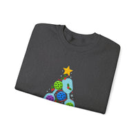 Load image into Gallery viewer, "Pickleball Christmas Tree" 3 - Gildan 18000 Crewneck Sweatshirt