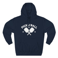 Load image into Gallery viewer, "Pickleball Crossed Paddles" 1 - Lane Seven LS14001 Premium Hooded Sweatshirt