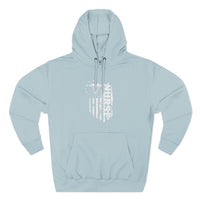Load image into Gallery viewer, "Nurse Flag" 1 - Lane Seven LS14001 Premium Hooded Sweatshirt