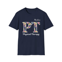 Load image into Gallery viewer, "Physical Therapy" 18a - Women's Tee (Gildan 64000) - PERSONALIZED