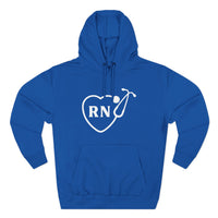 Load image into Gallery viewer, "RN Stethoscope Heart" 1 - Lane Seven LS14001 Premium Hooded Sweatshirt